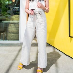 Reformation Saylor Pant in Natural